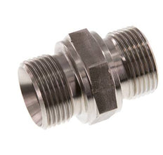 G 3/4'' Acero inoxidable doble espiga 400 Bar - Hidráulico