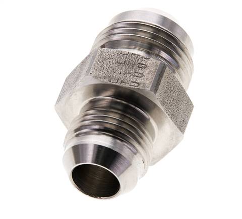 Racor reductor doble JIC UNF 7/8''-14 x UN 1-1/16''-12 Acero inoxidable 210bar (2950.5psi)