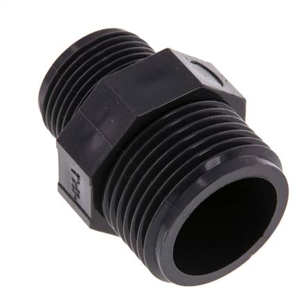 Reductor doble G3/4'' x G1'' PVC-U 16bar (224.8psi) EN 1452-3 [2 Piezas]