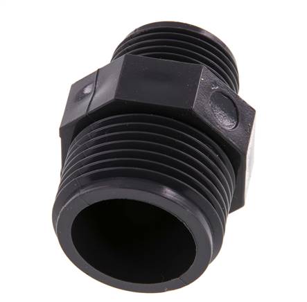 Reductor doble G3/4'' x G1'' PVC-U 16bar (224.8psi) EN 1452-3 [2 Piezas]