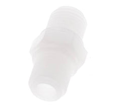 Espiga doble G1/4'' PVDF 10bar (140,5psi) FDA 17mm Hex.