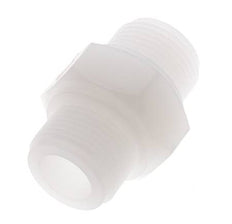 Espiga doble G3/4'' PVDF 10bar (140.5psi) FDA 36mm Hex.