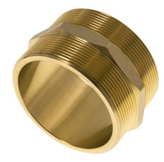 Espiga doble G3'' latón junta plana 16bar (224.8psi) 89mm hexagonal