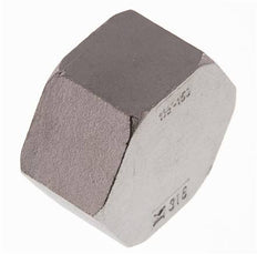 1 1/2'' NPT Tapa final de acero inoxidable 16 Bar