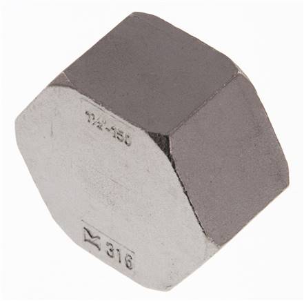 1 1/2'' NPT Tapa final de acero inoxidable 16 Bar