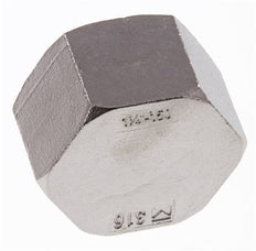 Rp 1 1/4'' Tapa final de acero inoxidable 16 Bar
