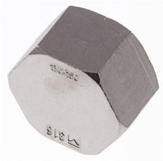 Rp 1 1/4'' Tapa final de acero inoxidable 16 Bar