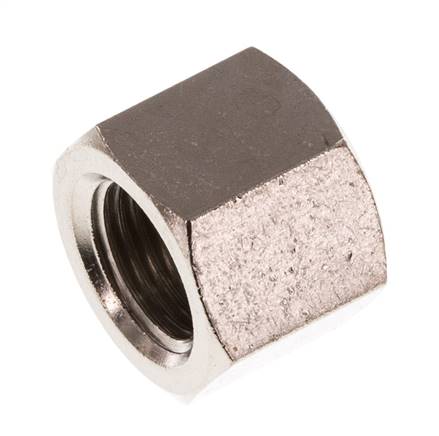 G 1/4'' Tapón de latón niquelado 16 Bar [5 Piezas]