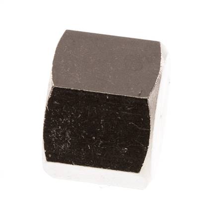 G 1/4'' Tapón de latón niquelado 16 Bar [5 Piezas]