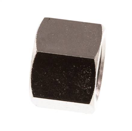 G 1/4'' Tapón de latón niquelado 16 Bar [5 Piezas]