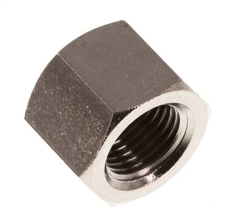 G 1/4'' Tapón de latón niquelado 16 Bar [5 Piezas]