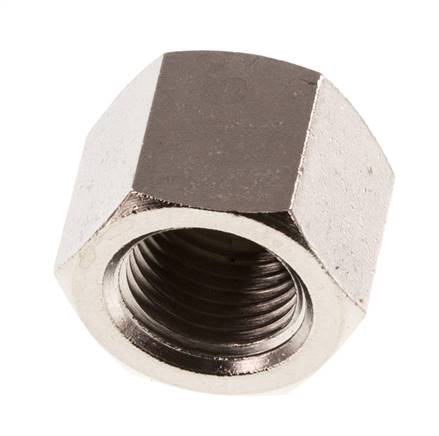 G 1/4'' Tapón de latón niquelado 16 Bar [5 Piezas]