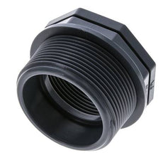 Anillo Reductor G1 1/2'' Hembra x G2'' Macho Polipropileno (pp) 10bar (140.5psi) FDA 65mm Hex.