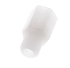 Extensión roscada G1/4'' Macho x Hembra PVDF 10bar (140.5psi) FDA 17mm Hex