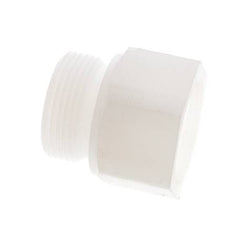 Alargadera roscada G1 1/4'' Macho x Hembra PVDF 10bar (140,5psi) FDA 50mm Hex.