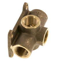 G 1/2'' Distribuidor de latón de 5 vías montado en la pared 16 Bar