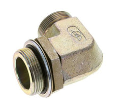 UN 1-11/16''-12 x G 1 1/2'' Macho Codo de 90 grados de acero galvanizado ORFS 200 Bar - Hidráulico