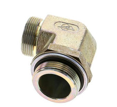 UN 1-11/16''-12 x G 1 1/2'' Macho Codo de 90 grados de acero galvanizado ORFS 200 Bar - Hidráulico