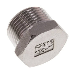 Tapón R1'' Acero inoxidable con hexágono exterior 16bar (224,8psi)