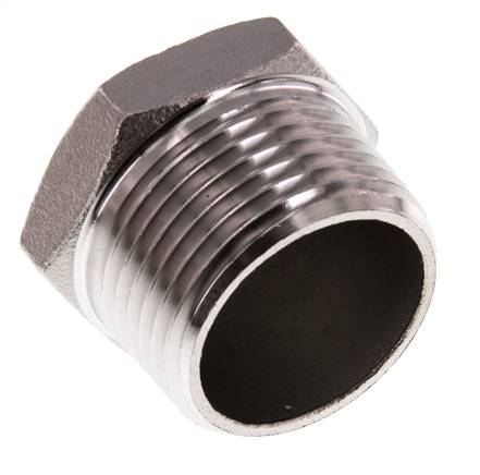 Tapón R1'' Acero inoxidable con hexágono exterior 16bar (224,8psi)