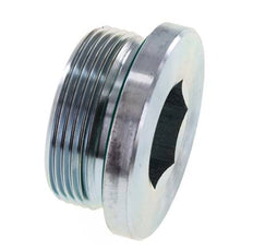 Tapón M42 X 2 Acero FKM con hexágono interior 250bar (3512.5psi)