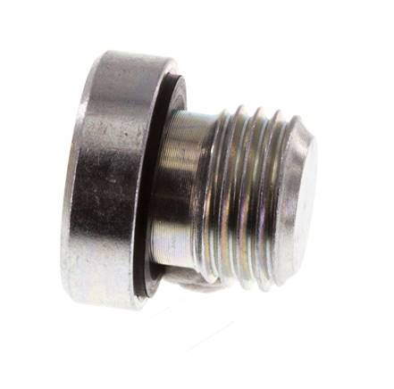 Tapón M10 X 1 Acero NBR con Hexágono Interno 400bar (5620.0psi) [5 Piezas]