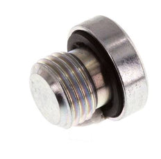 Tapón M10 X 1 Acero NBR con Hexágono Interno 400bar (5620.0psi) [5 Piezas]