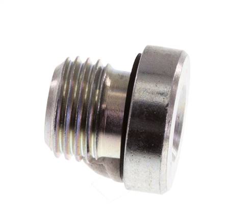 Tapón M10 X 1 Acero NBR con Hexágono Interno 400bar (5620.0psi) [5 Piezas]