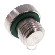 Tapón M10 X 1 Acero FKM con Hexágono Interno 400bar (5620.0psi) [2 Piezas]