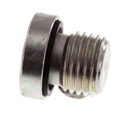 Tapón M14 X 1.5 Acero NBR con Hexágono Interno 400bar (5620.0psi) [2 Piezas]