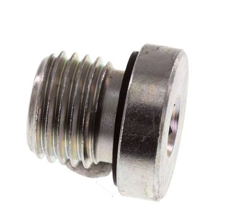 Tapón M14 X 1.5 Acero NBR con Hexágono Interno 400bar (5620.0psi) [2 Piezas]