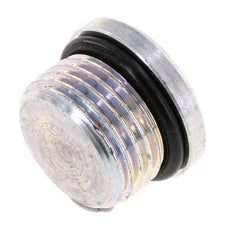 Tapón UNF 3/4INCH-16 Acero NBR con Hexágono Interno 630bar (8851.5psi) [2 Piezas]