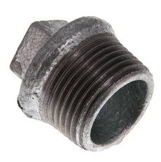 Tapón R1'' Hierro fundido maleable con cuadrado exterior 25bar (351.25psi) [5 Piezas]