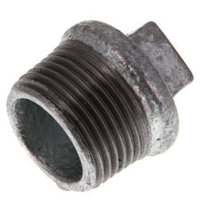 Tapón R1'' Hierro fundido maleable con cuadrado exterior 25bar (351.25psi) [5 Piezas]