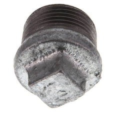 Tapón R1'' Hierro fundido maleable con cuadrado exterior 25bar (351.25psi) [5 Piezas]