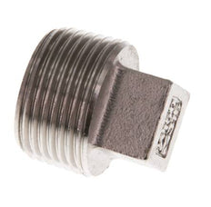 Tapón R3/4'' Acero inoxidable con cuadrado exterior 16bar (224.8psi) [2 Piezas]