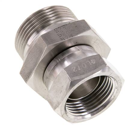 G 1'' x G 1 1/4'' F/M Adaptador reductor de acero inoxidable 150 Bar - Hidráulico