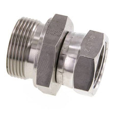 G 1'' x G 1 1/4'' F/M Adaptador reductor de acero inoxidable 150 Bar - Hidráulico