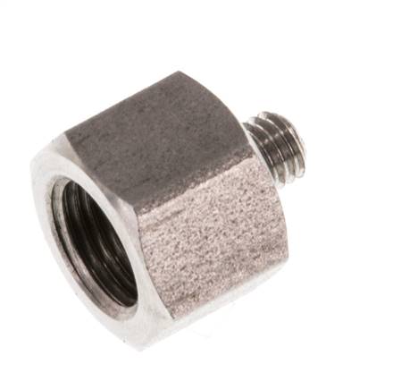 G 1/8'' x M5 F/M Anillo reductor de acero inoxidable 40 Bar