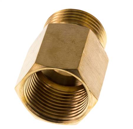 G 1'' x 1'' NPT M/F Anillo reductor de latón 16 Bar - Hidráulico