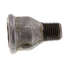 R 1/4'' x Rp 3/8'' M/F Adaptador Reductor de hierro fundido zincado 25 Bar [2 Piezas]