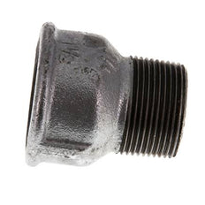 R 1 1/4'' x Rp 1 1/2'' M/F Adaptador Reductor de hierro fundido zincado 25 Bar