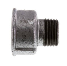 R 1 1/4'' x Rp 2'' M/F Adaptador Reductor de hierro fundido zincado 25 Bar