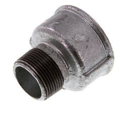 R 1 1/4'' x Rp 2'' M/F Adaptador Reductor de hierro fundido zincado 25 Bar