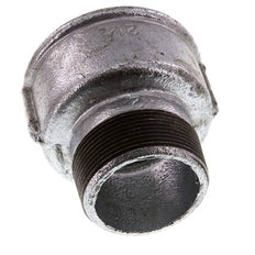 R 2'' x Rp 2 1/2'' M/F Adaptador Reductor de hierro fundido galvanizado 25 Bar