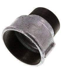 R 2'' x Rp 2 1/2'' M/F Adaptador Reductor de hierro fundido galvanizado 25 Bar