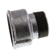 R 2'' x Rp 2 1/2'' M/F Adaptador Reductor de hierro fundido galvanizado 25 Bar