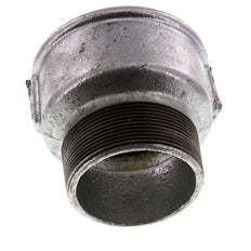 R 2 1/2'' x Rp 3'' M/F Adaptador Reductor de hierro fundido galvanizado 25 Bar
