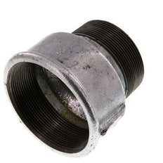 R 2 1/2'' x Rp 3'' M/F Adaptador Reductor de hierro fundido galvanizado 25 Bar