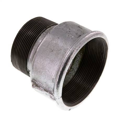 R 2 1/2'' x Rp 3'' M/F Adaptador Reductor de hierro fundido galvanizado 25 Bar